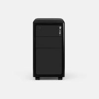 Tủ tài liệu thép di động HyperWork Ivy Pro MC04 - Đen 2