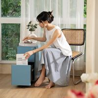 Tủ tài liệu thép di động HyperWork Ivy Slim MC02 10