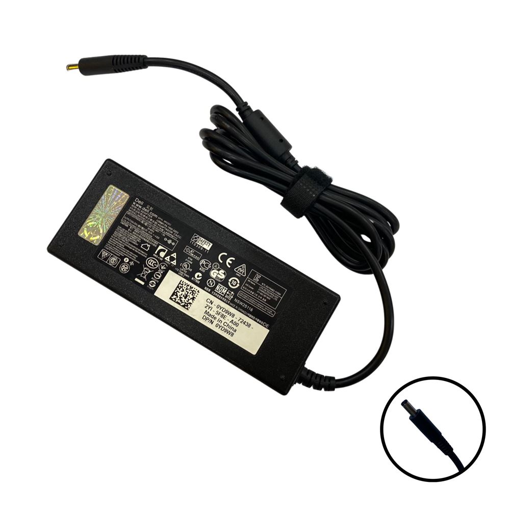 Sạc Laptop Laptop Dell 19.5V - 3.34A - 65w chân kim nhỏ